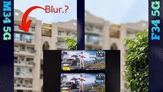 Samsung Galaxy F34 5G vs M34 5G Detailed Comparison| Camera Test, PUBG Test, BGMI Test