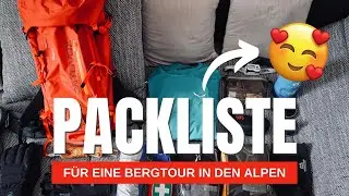 Packliste für eine Bergtour // Rucksack packen für eine Tagestour - Wandern in Tirol - Salewa