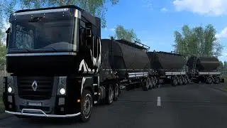 New Silo HCT trailer - Euro Truck Simulator 2 | Logitech G920