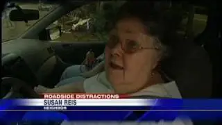 Roadside Memorial Could Distract Drivers