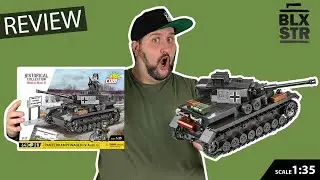 Nicht gut! COBI-3127 Panzerkampfwagen IV Ausf. G 💥 1:35 ▶️ UNBOXING, SPEED BUILD, FAKTEN & REVIEW