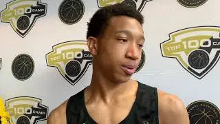 Matthew Cleveland talks about his recruitment at NBPA Top 100 camp