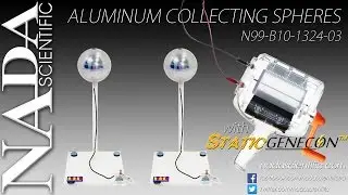 Aluminum Collecting Sphere (with Static GENECON&trade;) - NADA Scientific