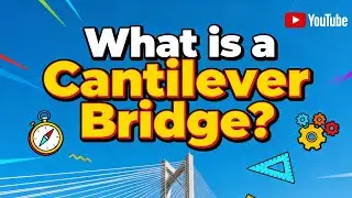 What is a cantilever bridge?#engineering #bridges #cantilever #civilengineering #design