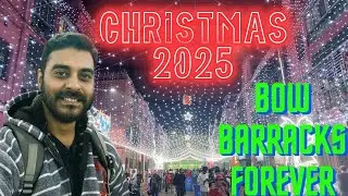বড়দিন উপলক্ষে সেজে উঠেছে Bow Barracks 🎅 Merry Christmas 💥 Christmas at Bow Barracks 🍰