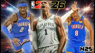 SPURS vs THUNDER - FULL GAME - 4K REALISTIC - NBA 2K26