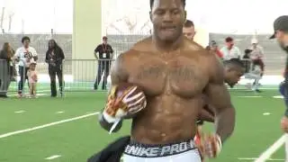 OSU Pro Day: Chris Carson