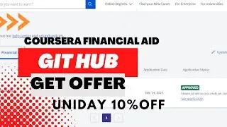 Coursera Financial Aid, GitHub Pro-Premium Account For Free Student ID 2023