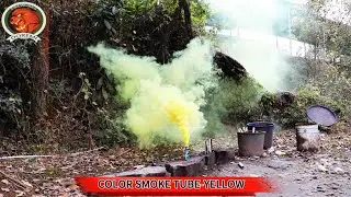 Brighten every celebration with the radiant YELLOW SMOKE TUBE FIREWORKS by Doremi Fireworks