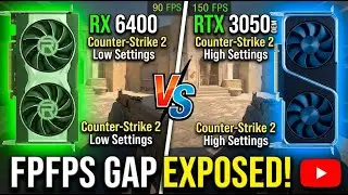 Counter‑Strike 2 RX 6400 vs RTX 3050 OEM &mdash; FPS Gap Exposed!