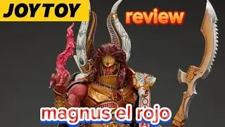 Warhammer joytoy Magnus el rojo primarca mil hijos herejia de horus 30k review en español