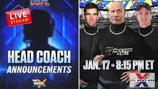 The Rock Talks XFL On Monday Night Football, USFL Coaches Hired &ndash; 127