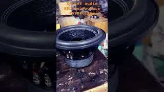 Xpider audio power SPL subwoofers #jbl #car #carspeakers #subwoofer #caraudio #pioneer