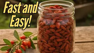 How to Dry Goji Berries in the Oven | Easy DIY Preservation Guide