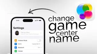 How to Change iPhone Game Center Name (tutorial)
