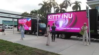 Elevate NFT Brands: Mobile LED Truck Ads (Outdoor Advertising) in Miami #guerrillamarketing #nft