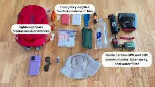 Gear for a Guided Day Hike in Western Montana (Bitterroot Valley & Rattlesnake Wilderness)
