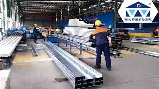 HANGZHOU WEIDU STEEL STRUCUTRE（Section C steel production process）