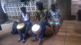 Paco Diabate en plein r&eacute;p&eacute;tition