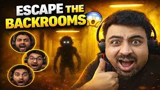 Playing Escape The Backrooms With Friends 😱 | Multiplayer Horror with @de_EVILSOUL  @FAN_BROS