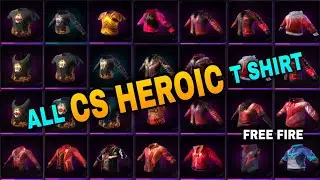 Футболка FREE FIRE для всех рангов CS Heroic || Футболка FREE FIRE для всех рангов CS || Футболка...