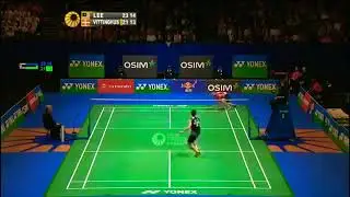 Craziest dives by vittinghus against Lee Chong wei