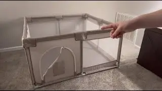 My Honest Review of the ZEEBABA Baby Playpen with Mat