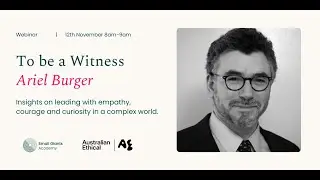Conversations with Extraordinary People: Ariel Burger
