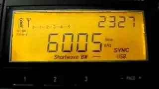 Deutsches Radio 700 6005 kHz. 16.8.2011.