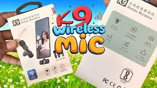 K9 wireless microphone #viral #lucknow #photography #unboxing #electronic #china 