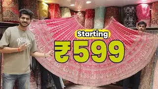 599 में लहंगा / Cash On Delivery / Surat Lehenga Wholesale Market / Bridal Lehenga Weding Collection