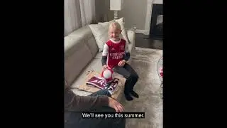 Arsenal Super Fan Finds Out She's Going to Arsenal Football Development Summer Camp