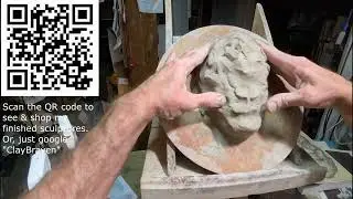 Sculpting in Clay at ClayBraven Studio