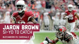 Carson Palmer's 51-Yard TD Pass to Jaron Brown! | Buccaneers vs. Cardinals | NFL