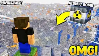 😱 This ONE TNT Erased My Whole Minecraft World! 💥..#viralvideo#video#videofeed#funny#minecraft