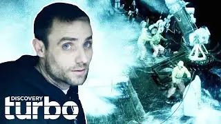Entire Saga Crew Nearly Goes Overboard After Two GIGANTIC Rogue Waves | Deadliest Catch