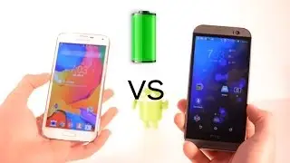 Samsung Galaxy S5 vs HTC One M8: Battery Life