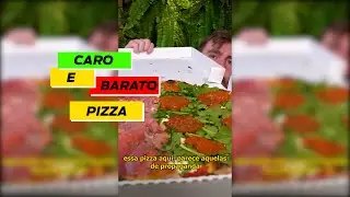 COMPREI A PIZZA MAIS CARA E A MAIS BARATA DO IFOOD #shorts