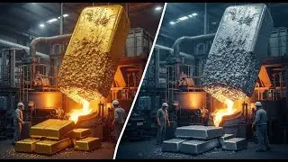 Inside a Precious Metal Recycling Plant | Recovering Gold and Silver from Electronic Waste