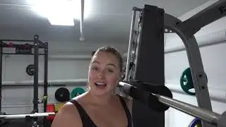 Smith Machine Part 1 Squat to bench - iskra lawrence