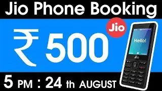 Jio Latest News | How to Jio Phone Pre Booking in ₹500 | In English