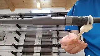 Montaggio porta mulinello