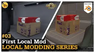 Создайте свой первый локальный мод для ETS2 | TruckersMP Local Modding Series | #EP3