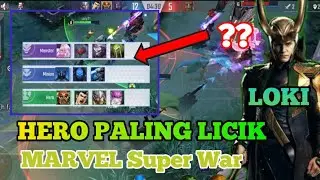 GAMEPLAY LOKI (ENERGY/MAGE) || HERO PALING LICIK!!  || MARVEL Super War
