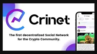 CRINET Project Review || The First Social Network Designed For The Crypto Community