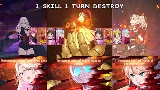 Disaster The Seven Catastrophes ALL BOSS CLEAR FAST - Seven Deadly Sins Grand Cross 7dsgc
