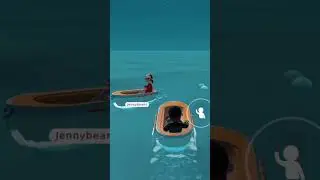 I met a new friend while sailing in bondee #shorts #bondee