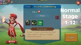 Lords Mobile Normal Stage 1-12