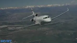 Dassault Falcon 8X #1 - Air to Air Camera - Ultra Long Range Business Jet