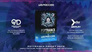 WeirDDose PSYTRANCE SERUM PRESETS V.3